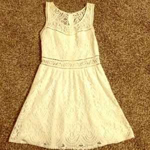 Trixxie White Dress Size 5
